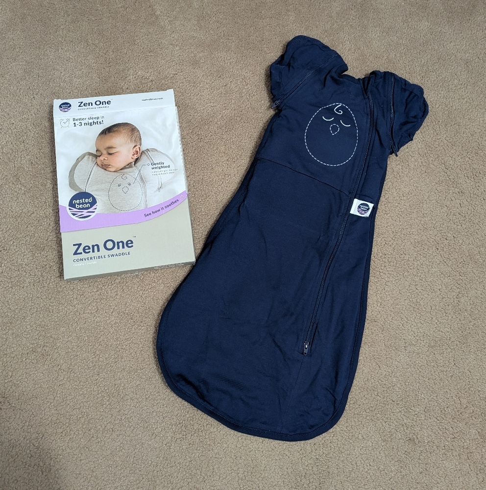 Nested bean zen one gently weighted swaddle